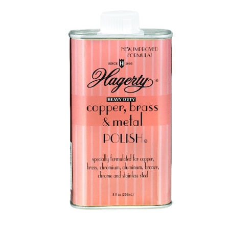 Hagerty Hagerty No Scent Brass and Copper Polish 8 oz Liquid 21080